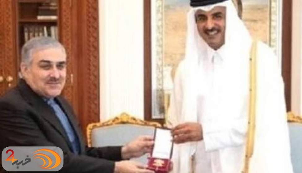 هدیه معنادار امیر قطر به سفیر ایران چه بود؟ +عکس