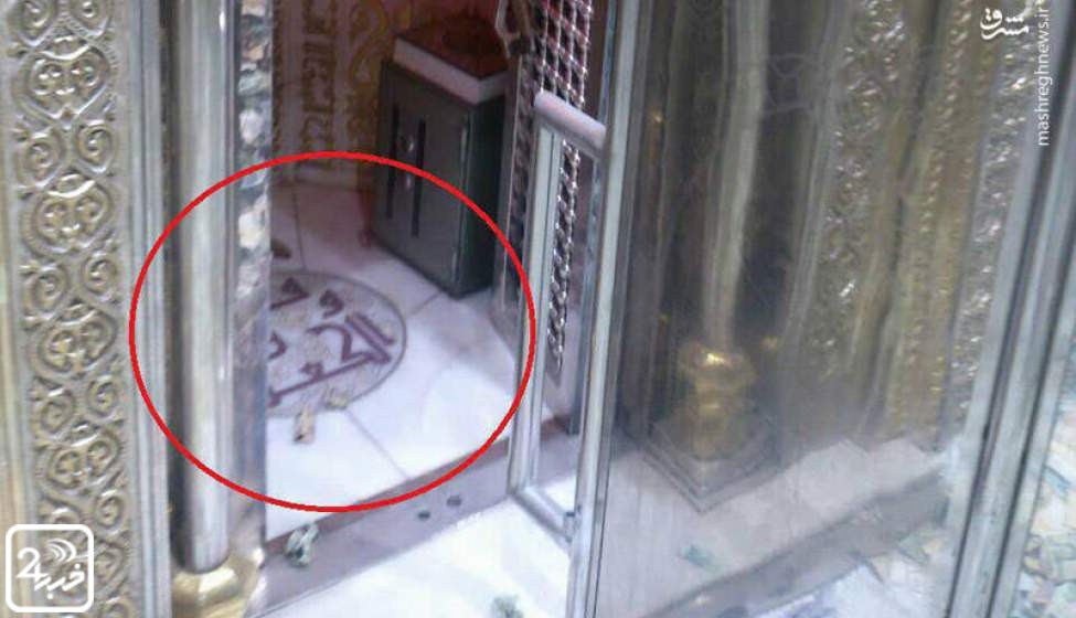 مکان ضربت خوردن امیرالمومنین(ع) در مسجد کوفه + فیلم  