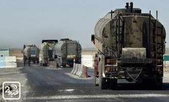 سرقت ۳۵ تانکر نفت سوریه توسط آمریکا