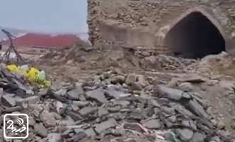 تبدیل مسجد تاریخی صفویه به زباله‌دانی توسط آذربایجان!