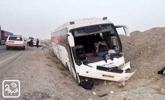 تصادف مرگبار اتوبوس زائران ایرانی در سامرا