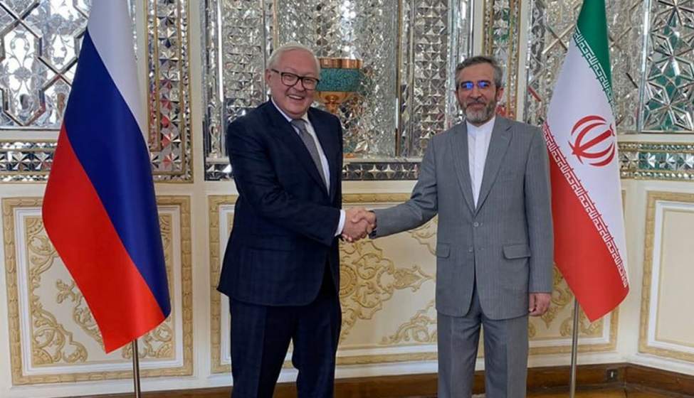 ریابکوف و علی باقری در تهران دیدار کردند