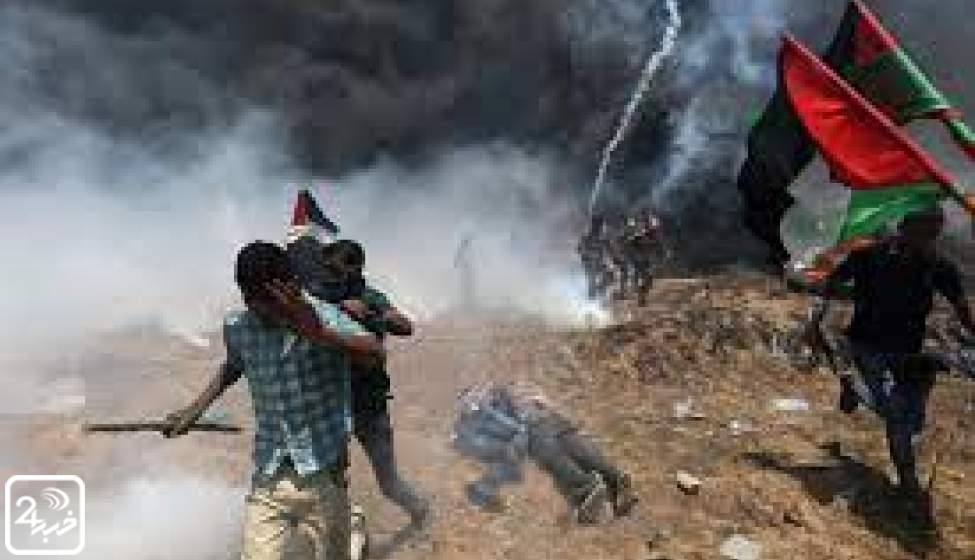 صحنه‌هایی از قتل عام فلسطینیان در خیابان‌های غزه (۱۸+)  