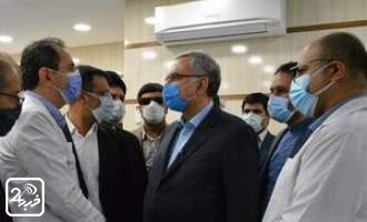 بازدید سرزده وزیر بهداشت از بیمارستان غدیر