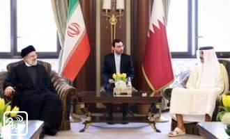 امیر قطر شهادت رئیس جمهور ایران را تسلیت گفت