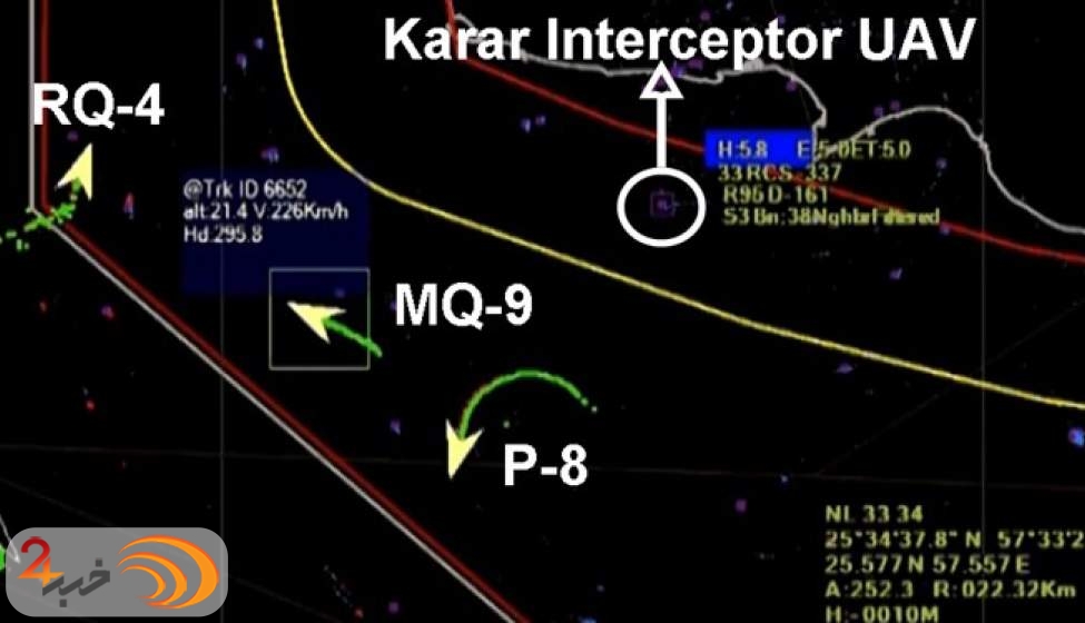 پهپادهای آمریکایی چگونه رهگیری شدند؟ + گراف راداری  