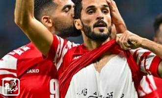 واکنش یک ملی‌پوش به جریمه AFC: فدای فلسطین!